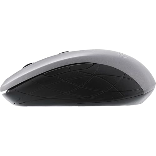 InLine® Maus 3-in-1, Bluetooth + 2X 2.4GHz Funk, 5 Tasten, optisch, grau/schwarz Bild 6