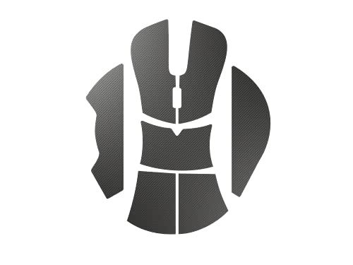 GLORIOUS Gaming Maus-Griffband für Model D – rutschfest, fett- und schweißabweisend, 0,5 mm dick, zugeschnitten, einfach anzubringen, Klebstoff von 3M, schwarz Bild 1