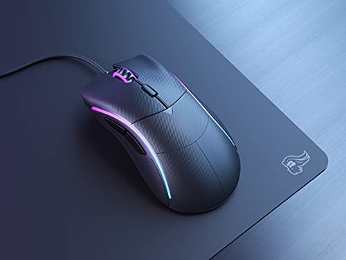 GLORIOUS Gaming Maus-Griffband für Model D – rutschfest, fett- und schweißabweisend, 0,5 mm dick, zugeschnitten, einfach anzubringen, Klebstoff von 3M, schwarz Bild 3