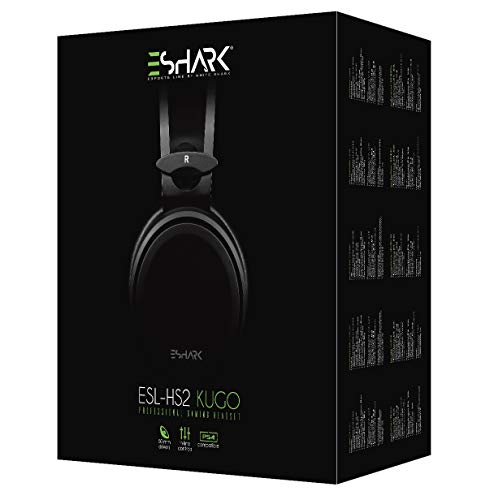 eShark Cuffie Gaming USB Con Microfono ESL-HS5 KUGO2 Nero Bild 2