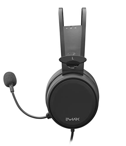 eShark Cuffie Gaming USB Con Microfono ESL-HS5 KUGO2 Nero Bild 4