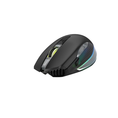uRage Gaming-Maus “Reaper 700 Unleashed”, schwarz, Anti-Rutsch-Beschichtung, Omron Click Switches, 10.000-dpi-Avago-Sensor, kabellose Funkmaus, inkl. Gaming-Software Bild 3