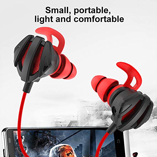 Gaming Headset, PC Gaming Headset In-Ear Gaming Kopfhörer mit Dual Mic für PS4 PC Xbox One Laptop Mac Grün #1 Bild 6