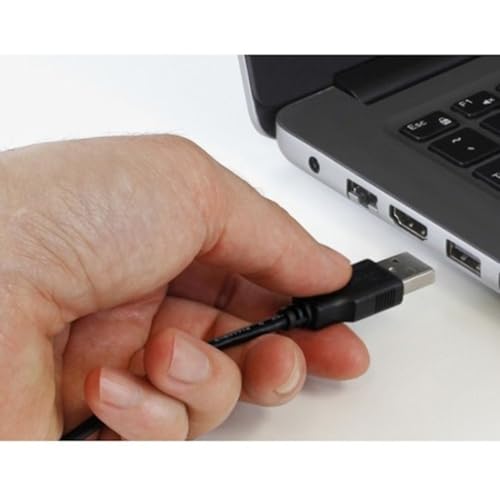 Aluratek Kabelgebundenes USB-Stereo-Headset mit geräuschreduzierendem Boom-Mikrofon und Inline-Steuerung, für Fernunterricht, Zoom, MS Teams, Videokonferenzen, Skype, Gaming, Musikwiedergabe, Webinare Bild 6