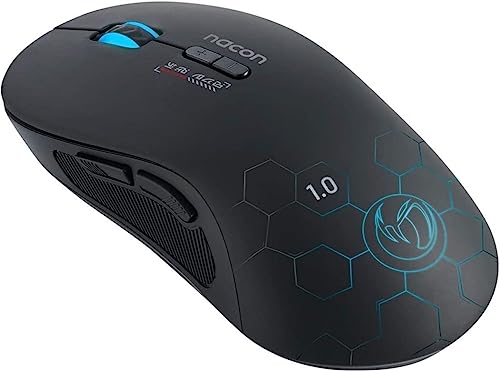NACON Optische Gaming-Maus, kabellos, GM-180, Schwarz Bild 1