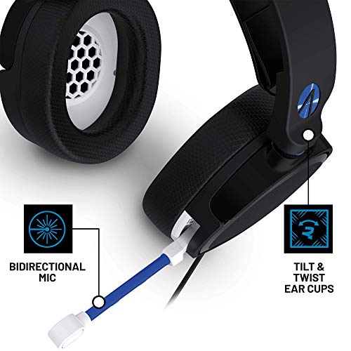 Stealth Shadow-V Over-Ear-Gaming-Headset, für PS4/PS5, XBOX, Nintendo Switch, PC mit flexiblem Mikrofon, 3,5-mm-Klinke, 1,5-m-Kabel, leicht, komfortabel und langlebig Bild 5