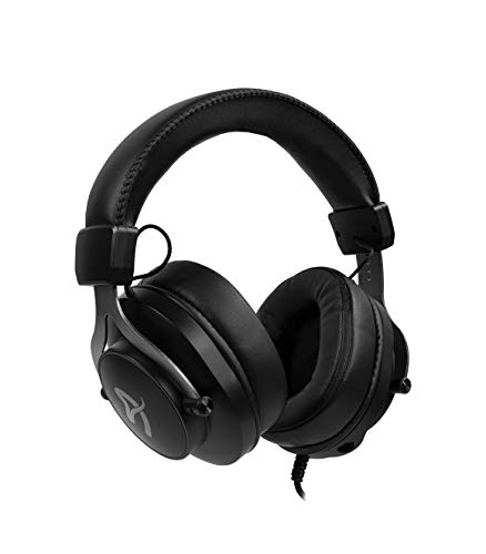 Arozzi Aria Gaming Headset with Detachable Microphone 50mm Drivers Microphone Mute Button Volume Control Aluminum Frame and 7.25 ft Braided Cable - Black Bild 4