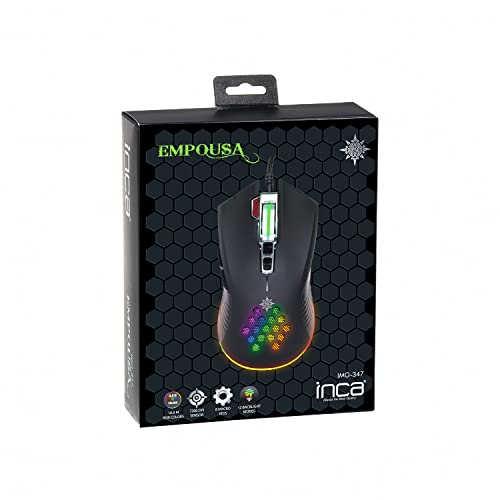 İnca Img-347 Empousa RGB 7200 DPI Macro Keys Professional Gaming Mouse Bild 5
