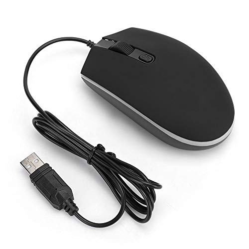 VBESTLIFE Gaming-Maus PC-Gaming-Mäuse Schwarze Computermäuse mit beleuchteter RGB-Maus Festzelt-Design Notebook-Spiele E-Sports Dedicated 3-Speed Adjustable 1600dpi RGBS900 Bild 6