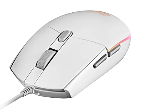 Mars Gaming Gaming MMGW, Weiße Gaming-Maus, RGB-Flow, Anti-Rutsch, Mac/Windows/Linux Bild 3