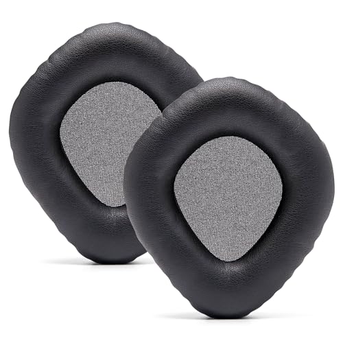 WC Upgraded Replacement Earpads for Corsair Void & Corsair Void Pro Wired & Wireless Gaming Headsets Made by Wicked Cushions | Improved Durability, Thickness, and Sound Isolation | (Black) Bild 6