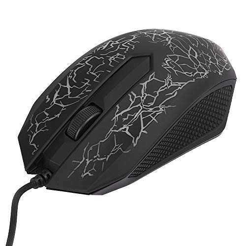 VBESTLIFE Wired Gaming Mouse PC-Gaming-Mäuse Schwarze optische Computer-Maus Wired Professional Gaming für LOL Colourful Backlight Computer-Mäuse A30(Schwarz) Bild 7