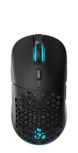 Newskill Arakne Elite Professionelle Gaming-Maus, RGB, 16.000 DPI, beidseitiges Design, seitliche Tasten und obere Abdeckung, Schwarz Bild 1