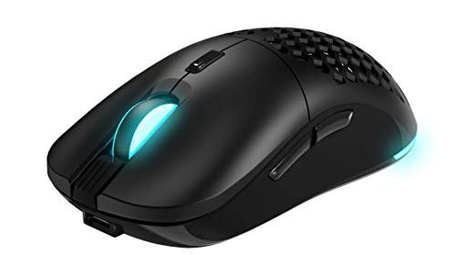 Newskill Arakne Elite Professionelle Gaming-Maus, RGB, 16.000 DPI, beidseitiges Design, seitliche Tasten und obere Abdeckung, Schwarz Bild 5