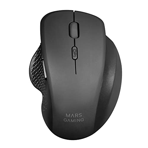 Mars Gaming MMWERGO Ergonomische Kabellose Maus für PS4/PS5/XBOX/PC/Mac, Schwarz, Einheitsgröße Bild 1