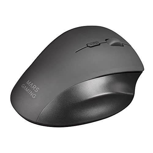 Mars Gaming MMWERGO Ergonomische Kabellose Maus für PS4/PS5/XBOX/PC/Mac, Schwarz, Einheitsgröße Bild 4
