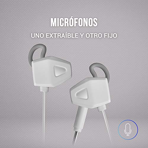 Mars Gaming Gaming MIHXW Weiß, In-Ear-Kopfhörer mit Mikrofon, PS4/PS5/XBOX/SWITCH/PC, pequeño Bild 3