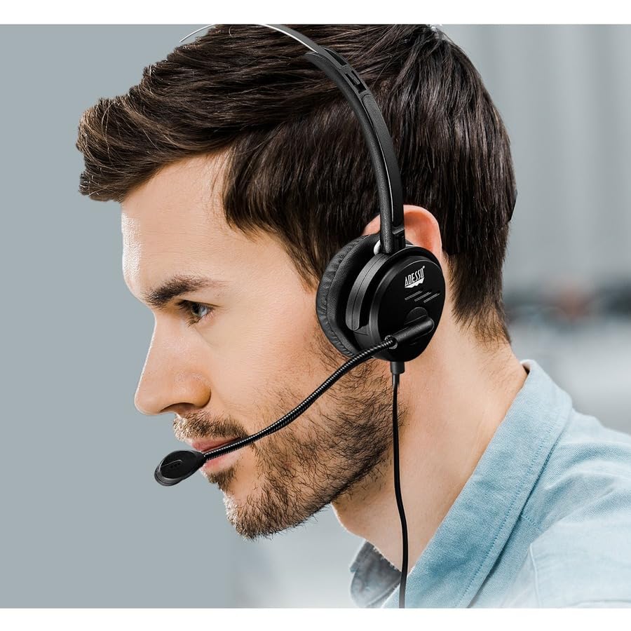 Adesso Xtream P1 einseitiges USB-Headset mit integriertem Mikrofon Bild 5