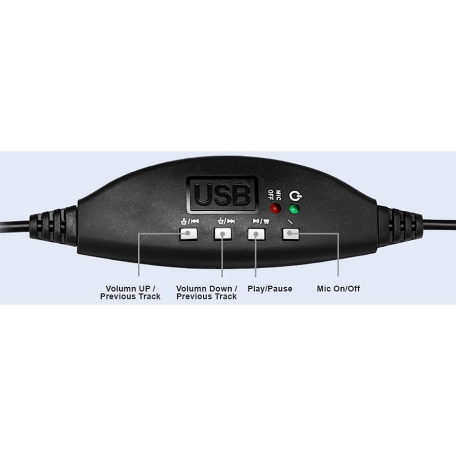 Adesso Xtream P1 einseitiges USB-Headset mit integriertem Mikrofon Bild 6