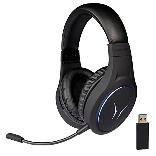 MEDION ERAZER Mage X10 Gaming Headset Wireless (RGB-Beleuchtung, integrierter Akku, integriertes Mikrofon, Over Ear, USB, 3,5 mm) Bild 1