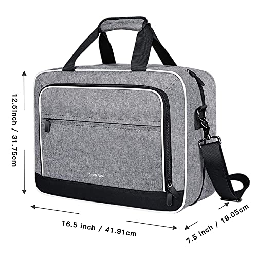 ZtotopCases Tasche Kompatibel mit für Disk/Digital Edition Konsole, Reisetasche für Konsole, Controller, Spiel-Discs, Gaming-Headset und anderes Zubehör – Grau Bild 2