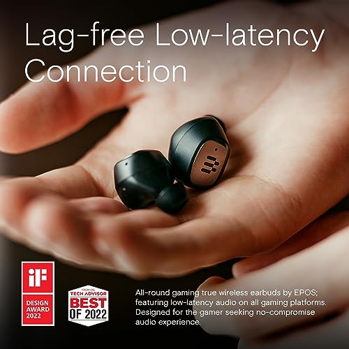 EPOS Audio GTW 270 Hybrid True Wireless Geschlossene Gaming-Ohrhörer mit USB-C-Dongle Bild 5