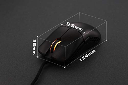 Ducky Feather Gaming Maus ARGB - Huano Switches schwarz Bild 6