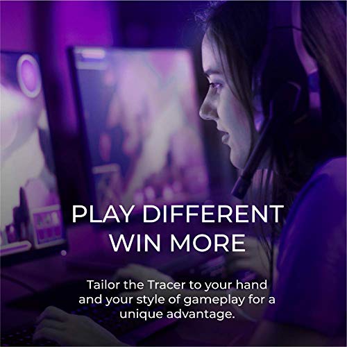 Swiftpoint Tracer Wired Gaming Mouse: 13 Programmable Buttons, 2 Pressure Sensors, Side Buttons, 12000 DPI, Mechanical Switches, Onboard Memory, 16 Game Profiles, RGB, Purple/Black, PC & Mac Gamers Bild 6