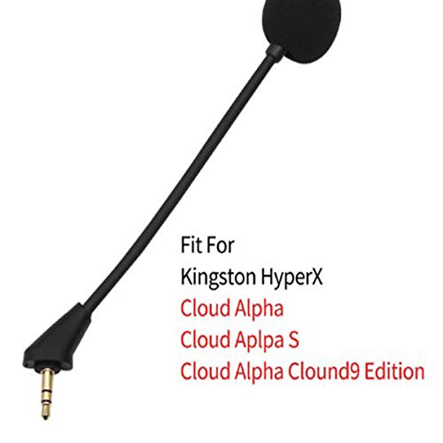 Mikrofon Ersatz für HyperX Cloud Alpha, Cloud Alpha S Gaming Headsets mit Geräuschunterdrückung Noise Cancelling Gaming Headset Mikrofon Bild 2