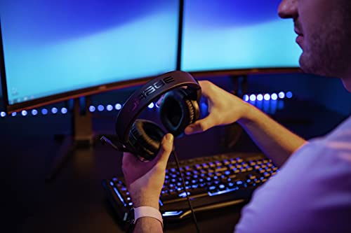 uRage Gaming-Headset SoundZ 320 7.1", schwarz, dynamisches 7.1-Overhead-Headset, Lautstärkeregler, Mikrofonstummschaltung im Kabel integriert Bild 2
