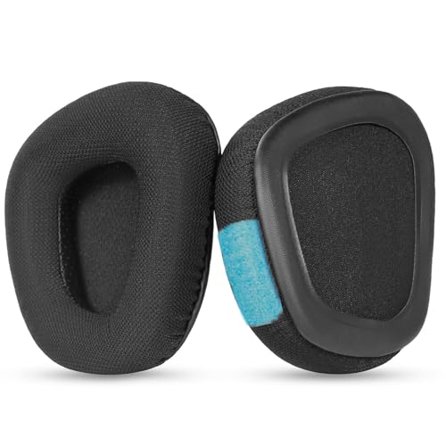 Ersatz-Ohrpolster, Ohrmuscheln, kompatibel mit Corsair Void & Corsair Void Pro kabelgebundenen und kabellosen Gaming-Headsets 7.1, Memory-Schaum, Reparaturteile (Stoffschaum + Stirnband) Bild 5