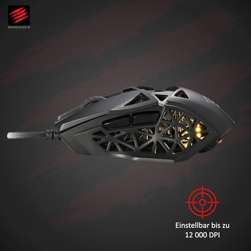 Madcatz MM04DCINBL000-0 Kabelgebunden Gaming-Maus Optisch Ergonomisch Schwarz Bild 4