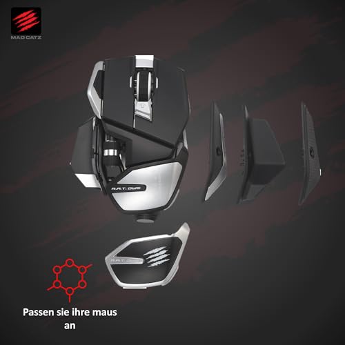 Madcatz R.A.T. Dws Dual Wirelessoptical Gaming Mouseblack Bild 3
