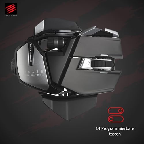 Madcatz R.A.T. Dws Dual Wirelessoptical Gaming Mouseblack Bild 4