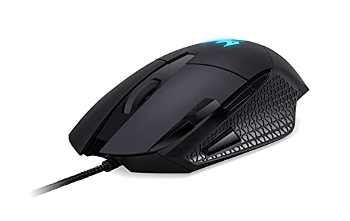 Acer Cestus 315 Gaming Maus (6.500 DPI, 100 IPS Tracking, 6 programmierbare Tasten, 1 ms Reaktionszeit, RGB Beleuchtung, GPMCE11014, schwarz, Programmierbare Tasten 6 Bild 5