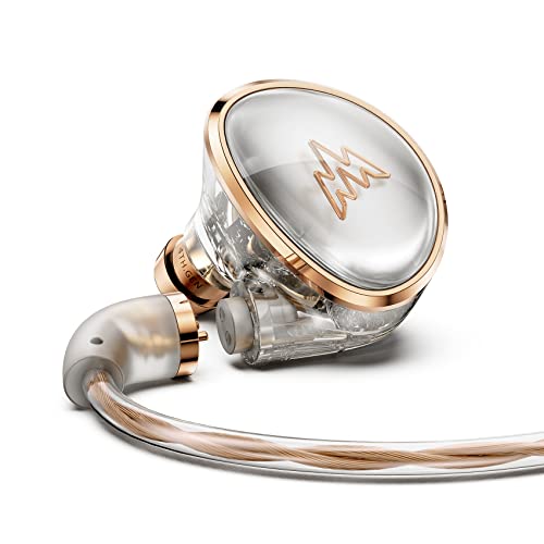 Whizzer HE01 In Ear Monitor Kopfhörer, HiFi IEM Ohrhörer mit abnehmbarem Kabel, geräuschisolierendes Musiker-Headset mit dynamischem Treiber, HiFi Ohrhörer für Smartphones und Audio-Player Bild 1