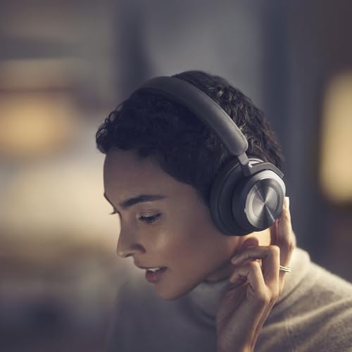 Bang & Olufsen Beoplay HX – Over-Ear Bluetooth Kopfhörer mit Geräuschunterdrückung, bis zu 40 Stunden Akkulaufzeit, 6 Mikrofone, Komfortables kabelloses Headset für Musik und Homeoffice -Black Bild 6