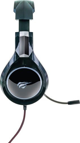 SCHWAIGER GH50 Gaming Headset Kopfhörer Over-Ear LED RBG Licht Flexibles Mikrofon Schaumstoff-Ohrpolster anpassbarer Kopfhörerbügel USB Noise Cancelling kabelgebunden 2,2m Bild 7