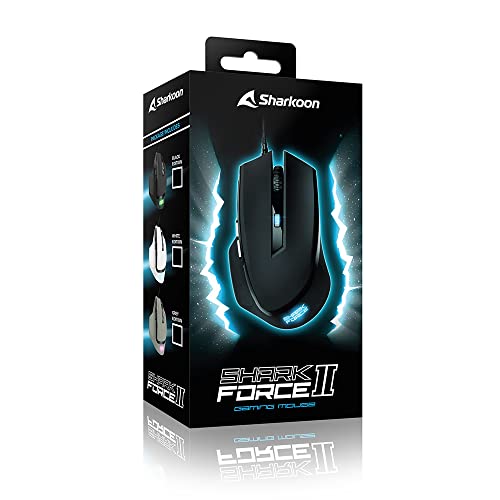 Sharkoon Shark Force II weiß, Gaming Maus, 4044951030446 Bild 4