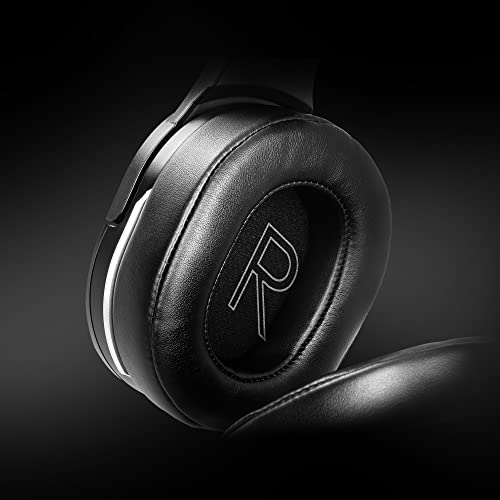 MSI IMMERSE GH20 GAMING HEADSET - Stereo-Kopfhörer, leichtes, anpassbares Design, 40mm Neodym-Treiber, anpassbares Mikrofon, Inline-Steuerung, 3,5mm Klinkenstecker & Y-Adapter - kabelgebunden, Schwarz Bild 3