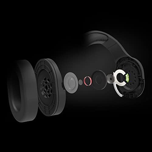 MSI IMMERSE GH20 GAMING HEADSET - Stereo-Kopfhörer, leichtes, anpassbares Design, 40mm Neodym-Treiber, anpassbares Mikrofon, Inline-Steuerung, 3,5mm Klinkenstecker & Y-Adapter - kabelgebunden, Schwarz Bild 5