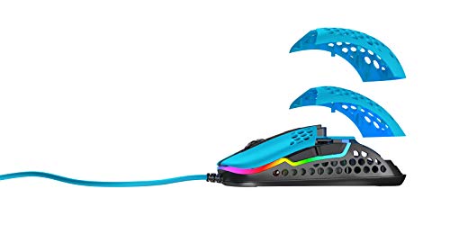 Xtrfy M42 RGB Ultraleichte Gaming-Maus, Miami-Blau, M42-RGB-BLUE Bild 3