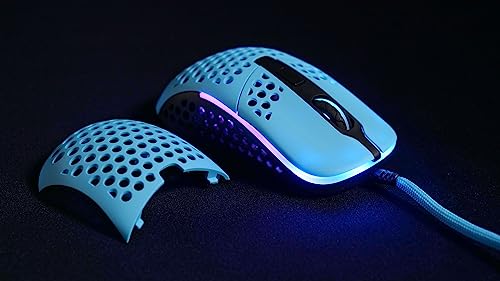 Xtrfy M42 RGB Ultraleichte Gaming-Maus, Miami-Blau, M42-RGB-BLUE Bild 5