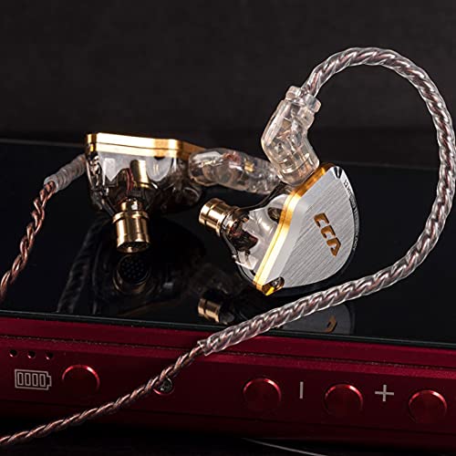 CCA C12 5BA 1DD Stereo Bass Kopfhörer In Ear Kopfhörer mit Kabel Noise Cancelling Sport Earbuds Headset für Musiker Audiophile Sänger DJ Bild 2