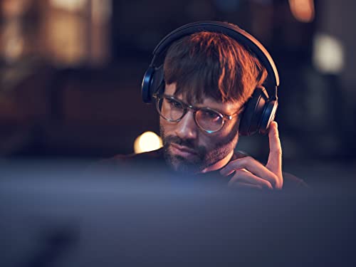 Bang & Olufsen Beoplay Portal Xbox - Kabelloser Bluetooth Over-Ear Noise Cancelling Gaming Kopfhörer, 4 Mikrofone, 42 Stunden Akkulaufzeit, Dolby Atmos Kopfhörer + USB-C Kabel - Schwarz Anthracite Bild 5