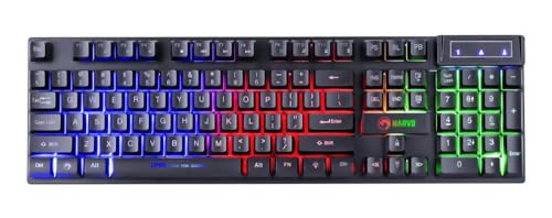Marvo Scorpion CM409 4-in-1 Gaming-Starter-Set, kabelgebunden, mit Tastatur und Headset und Mauspad Bild 3