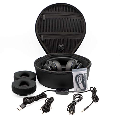 HAYMAKER The Noise Cancelling Bluetooth Wireless Kopfhörer Premium HD Sound & Lange Akkulaufzeit Wettbewerbsfähiges Gaming Headset für Xbox X/S, Xbox, PS5, PS4, PC, Switch, Mobile | Schwarz Bild 4