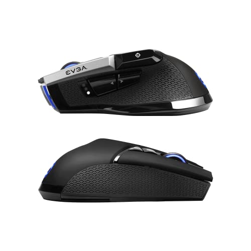 EVGA X20 Gaming Mouse, Wireless, Black, Customizable, 16,000 DPI, 5 Profiles, 10 Buttons, Ergonomic 903-T1-20BK-K3 Bild 5