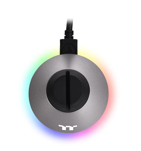 Thermaltake Argent MB1 RGB Gaming Mouse Bungee | Mauskabelhalter | Kabelmanagment | rutschfest | LED-Beleuchtung | Silber Bild 4