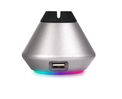 Thermaltake Argent MB1 RGB Gaming Mouse Bungee | Mauskabelhalter | Kabelmanagment | rutschfest | LED-Beleuchtung | Silber Bild 5